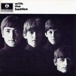With the Beatles cover art